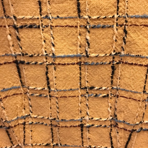 Tory Burch Woven Plaid Dress - Picture 5 of 5
